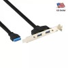Unbranded PCI 20 Pin Header to 2 Ports USB 3.0
