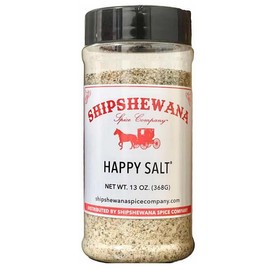 Shipshewana Spice Company Happy Salt 13 oz Bottle - Amish Cooking