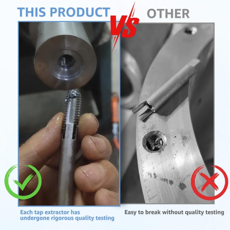 High Speed Steel Broken Tap Extractor Broken Screw Extractor Extractor