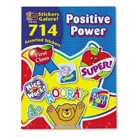 Teacher Created Resources 4225 Sticker Book, Positive Power, 714/Pack