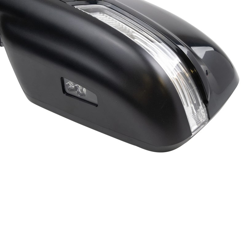TRQ Driver Side Power Folding Mirror Heated Memory Smooth Black