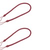 2pcs Red Curtain Tiebacks 59CM Polyester Curtains Tied Rope For