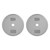 CAP Barbell Cast Iron Standard 1-Inch Weight Plate Set –
