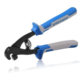 SPEEDWOX Parrot Tile Nibbler, 8" Tiles Cutter and Nippers with TPR Hangles, for Porcelain Mosaic Ceramic Mirror Tile Snipper Score Tile Working