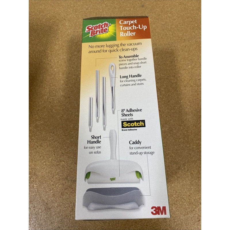 Scotch-Brite Carpet Touch-Up Roller Starter Pack Lint Roller - Stairs