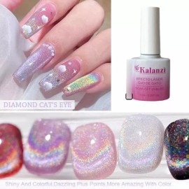 Kalanzi Gel Uv/led Ojo De Gato Unicornio Ojo De Gato Holografico 1pz
