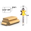 YONICO 13114q 3/8-Inch Bead Bullnose Router Bit 1/4-Inch Shank