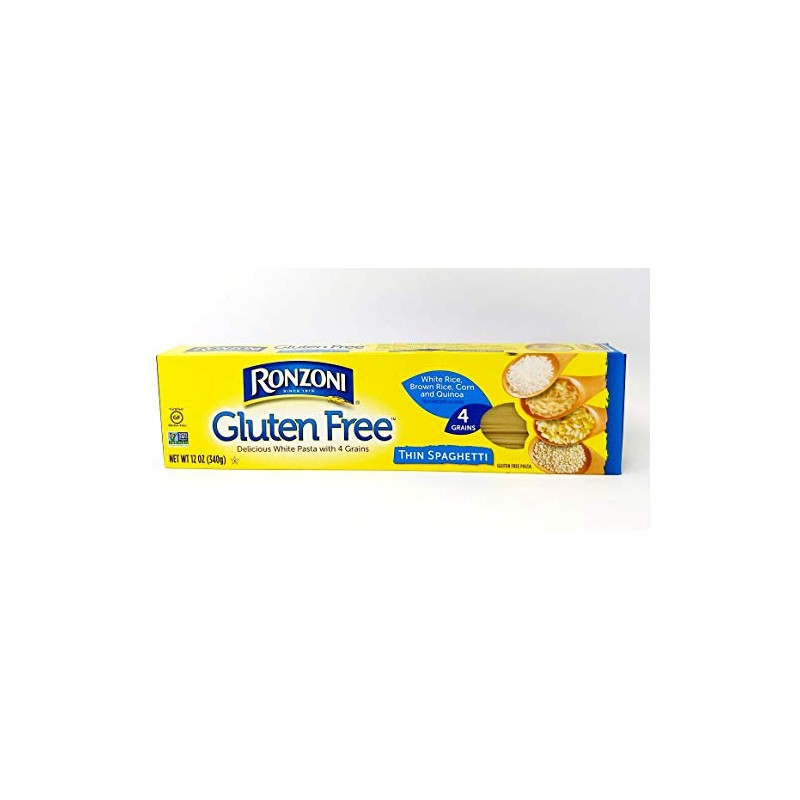 Ronzoni Gluten Free Thin Spaghetti 12 oz (Pack of 4)