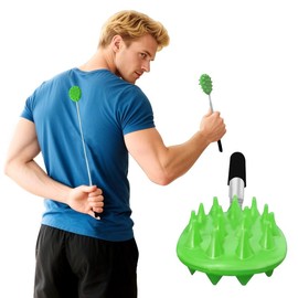 OHOO Telescoping Back Scratcher for Men Women Long Stick Double Side Extendable Portable Itch Reliever