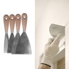 4 Pcs Putty Knife Scrapers Stainless Steel Spackle Knife Metal