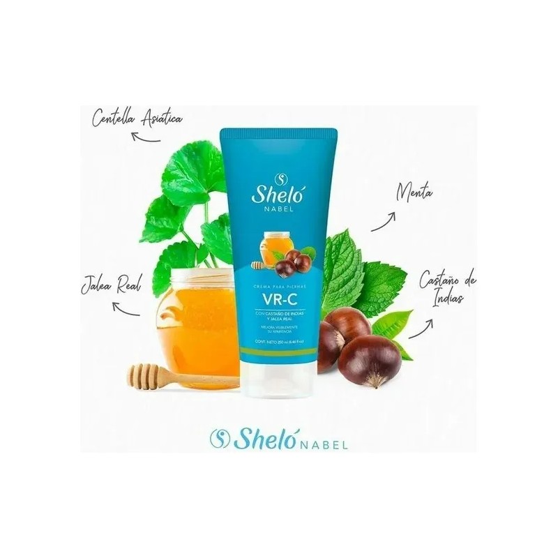 Sheló Vari Crema Várices Castaña Indias Mentol Piel Mixta
