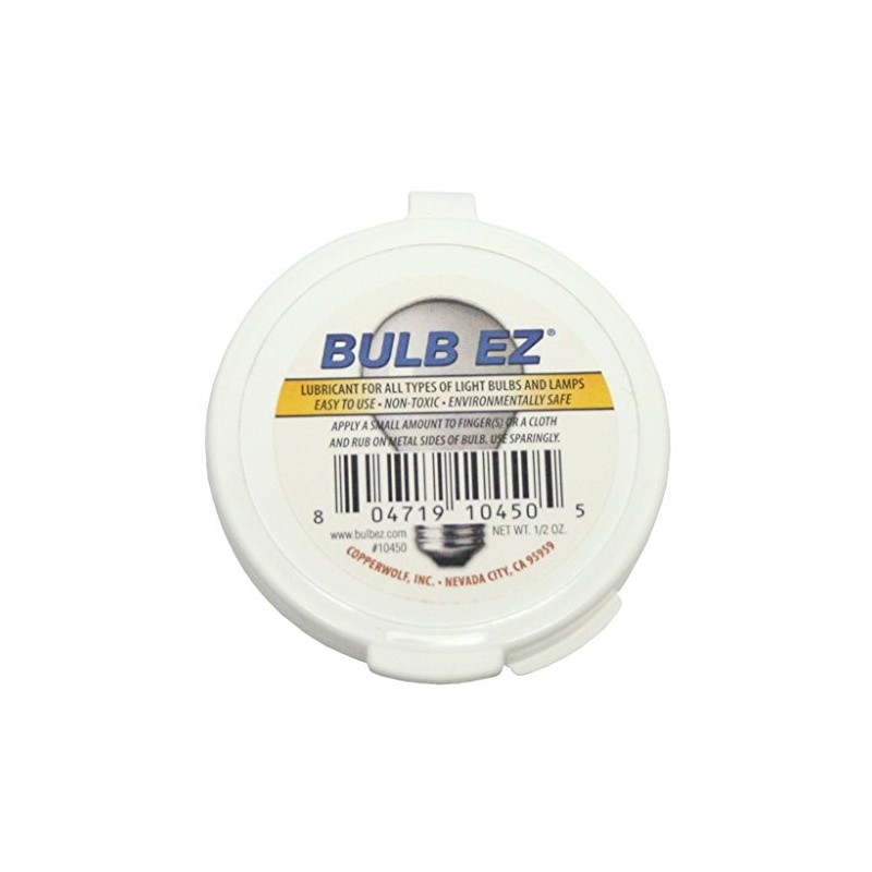 Bulb EZ Lubricant 1/2 Ounce Container Light Bulb Lube