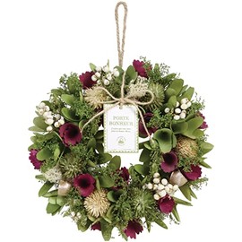 SG Wonder Zone 660-033 Wreath, 9.4 inches (24 cm), All Season Wreath, Small Box, Present, Gift