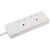 PRO ELEC PRO ELEC PELB1510 2 Gang Extension Lead 3m,