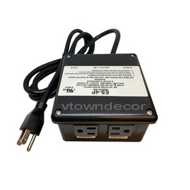 VTD Control Power Box Pedicure Massage Spa Chair for Drain Pump 3 outlets