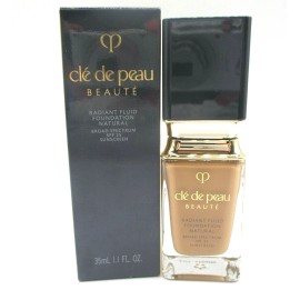 Clé de Peau Beauté Cle De Peau Radiant Fluid Foundation Natural Spf 25 ~ BF60 Deep Tan Buff ~35 ml