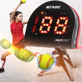 NetPlayz Softball Radars, Speed Sensors Training Equipment - Hands-Free Radar Guns, Pitching Speed Guns