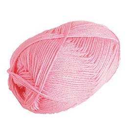 Knit Picks Brava Pink 100% Acrylic Sport Weight Soft Yarn for Knitting, Crocheting, Knitting Machine use, Light Weight Yarn for Baby Items (Cotton Candy)