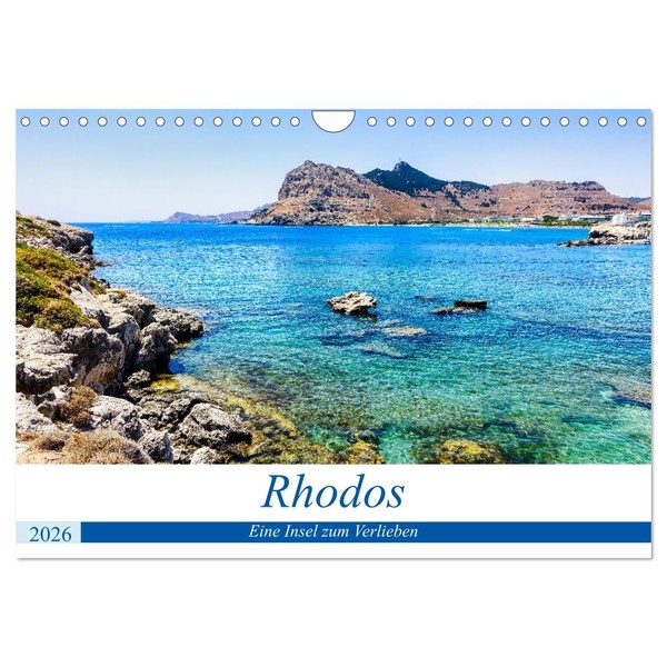 Rhodes - an island to fall in love (wall calendar
