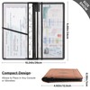 Linqin Car Registration and Insurance Card Holder, Western Bull Boho