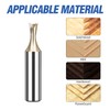 HUHAO Dovetail Router Bit 5/16-Inch 9 Degree, with 1/2-Inch Heavy-Duty