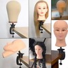 Wig Stand Mannequin Head Holder 1 Pack Black Cosmetology Manikin