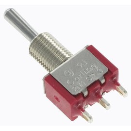 Toggle Switches Mini Toggle SP ON-OFF-ON (1 piece)