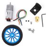 Motor de engranaje de codificador de bricolaje DC 12V, kit