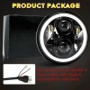 Bricologht For Volvo VHD 2001-2019 4x 5-3/4" 5.75 Inch LED