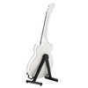 7in White Miniature Electric Guitar Replica with Box Instrument Model