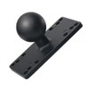 Strg 1.5" Ball Mount with Rectangular Plate Base, C Size