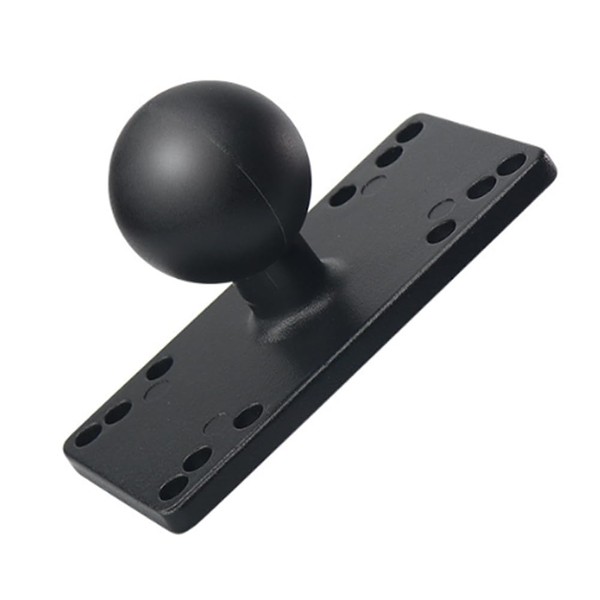 Strg 1.5" Ball Mount with Rectangular Plate Base, C Size