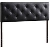 Baxton Studio Bedford Queen Sized Headboard, Black