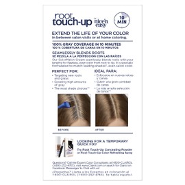 Clairol Root Touch-Up by Nice'n Easy Permanent Hair Dye, 6.5G Lightest Golden Brown Hair Color, Pack of 2