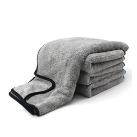 1 pcs 100x40 cm Premium Microfiber Towel, Dual Sided Ultra Soft, High Water Absorption for Household cleaning & Car Cleaning and Drying