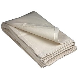 Outfitters Supply Canvas Manty, Hemmed Edges, 7' x 8', 15oz Canvas, Used to Bundle Loads on a Pack Saddle, Doubles as a Tarp or Shelter in Camp