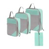 QUINTRA Compression Pack Cubes 3/4 Set Compressible Packing Cubes with