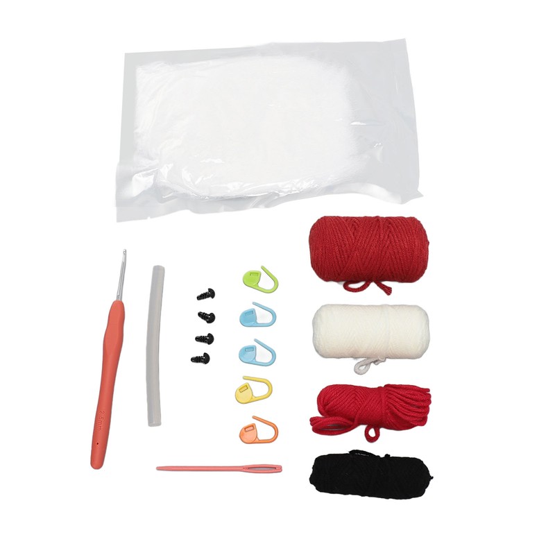 Animal Crochet Kit DIY Hand Knitted Ornament Cute Fox Doll