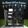 North South Store Golf Bag Storage Garage Organizer