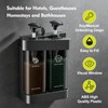 Refillable ABS Wall Mount Shower Soap Dispenser for Shampoo