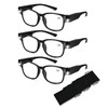 3Pack Reading Glasses with Lights Led Readers with Lights Reading