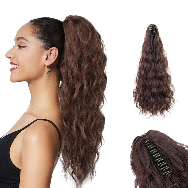 RVSWIHFA Drawstring Ponytail Extension – Premium Quality, High-Temperature Silk Water