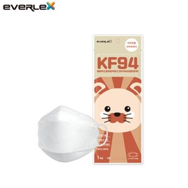 EVERLEX Yellow Dust Mask KF94 50ea, Size#$%Color:M-Black