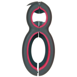 fani Manual-can-openers, Plastic, Black(6 in 1)