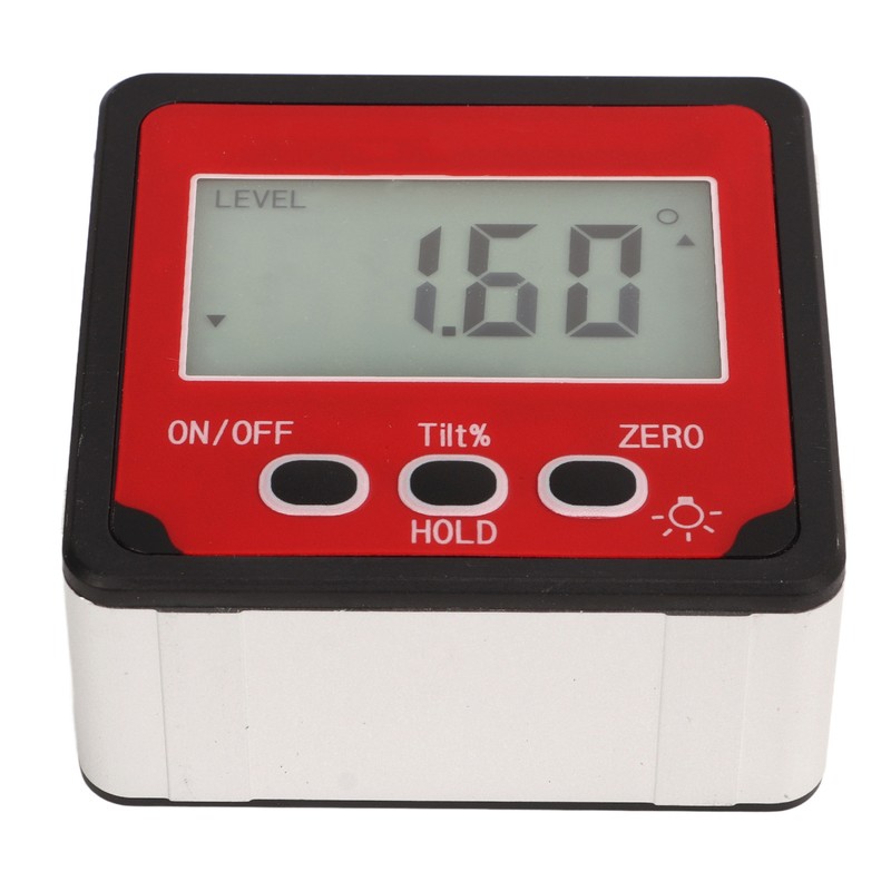 Angle Finder Digital Display Level Gauge Magnetic Inclinometer Tool for
