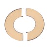 sourcing map Wall Split Flange, Stainless Steel Round Escutcheon Plate