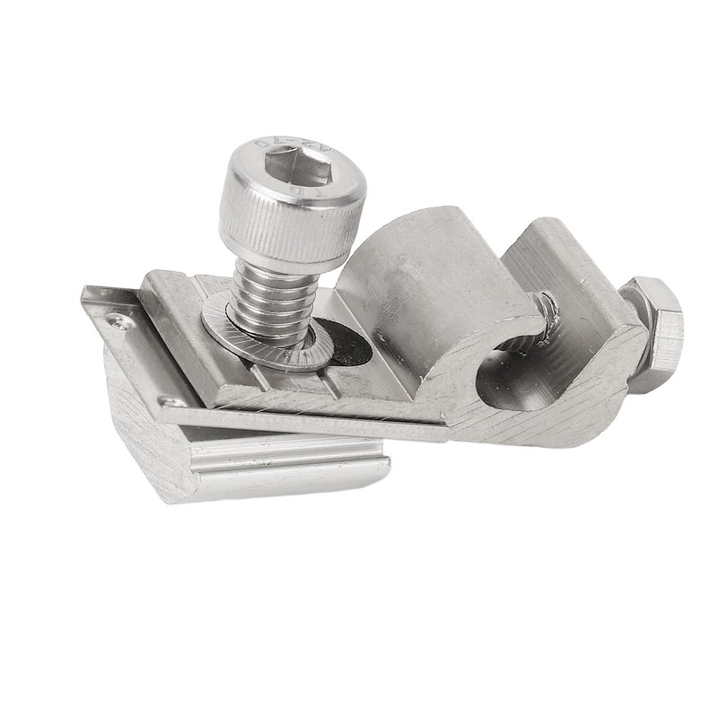 5Pcs Solar Panel Grounding Lugs PV Mounting System Metal Clips