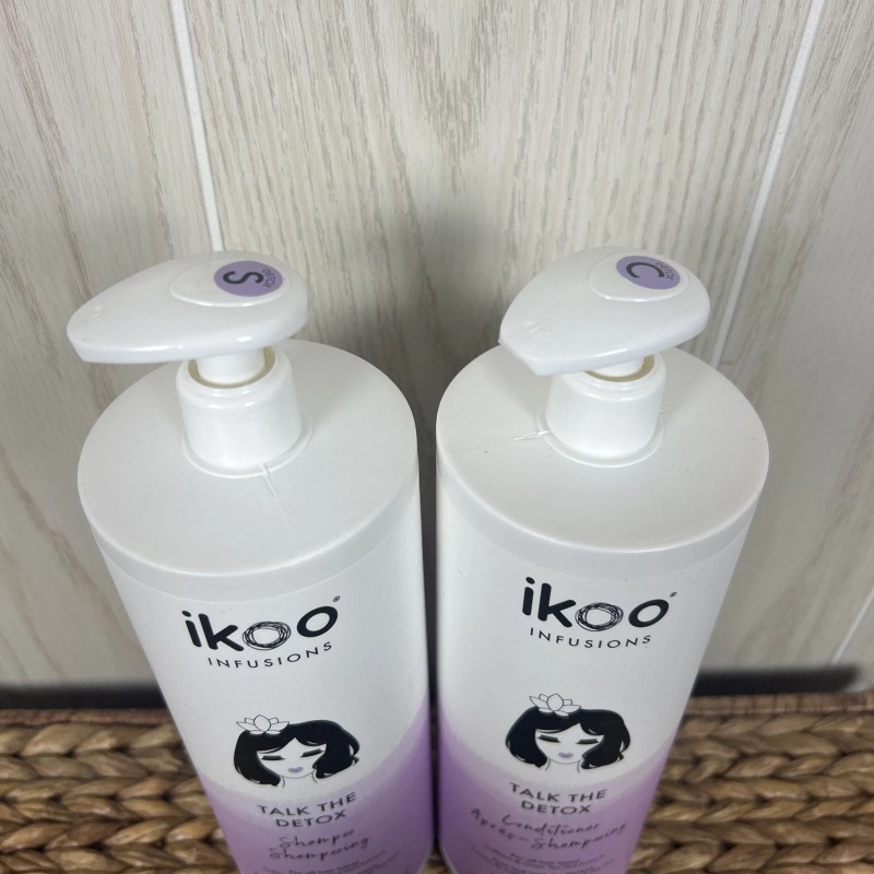 Ikoo Talk the Detox Shampoo & Conditioner 33.8 oz Duo