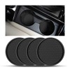CGEAMDY Set of 4 Car Coasters, Car Drink Holder Insert,