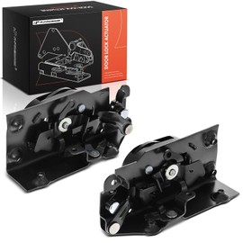 A-Premium Door Lock Latch Actuator Compatible with International Harvester Vehicles - 4600, 4700, 4800, 4900, 8100, 8200, 8300, 4600LP, 4600UH, 4700LP, S1624, S1654, S1723, S1724, Front Side, 2-PC Set